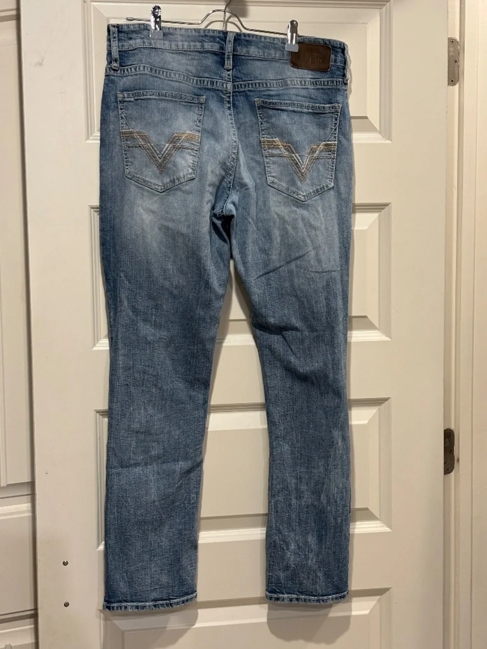 BKE Denim Men's Jake Stretch Straight Leg Jeans 34S GREAT Condition - Picture 5 of 6